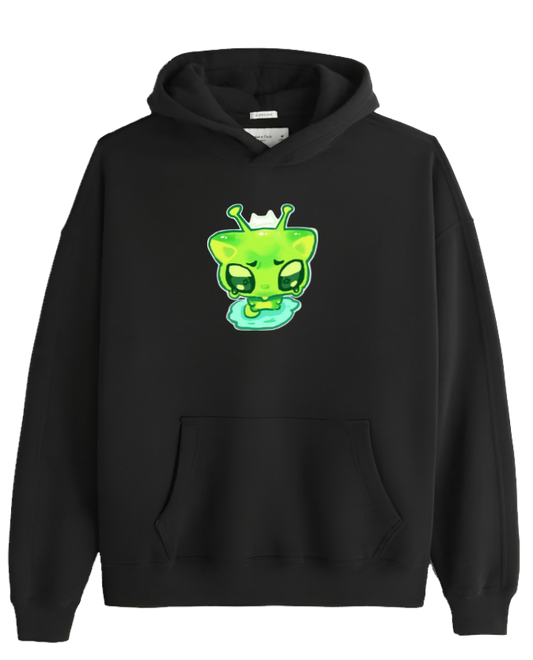 aliens Oversize Hoodie Black 4