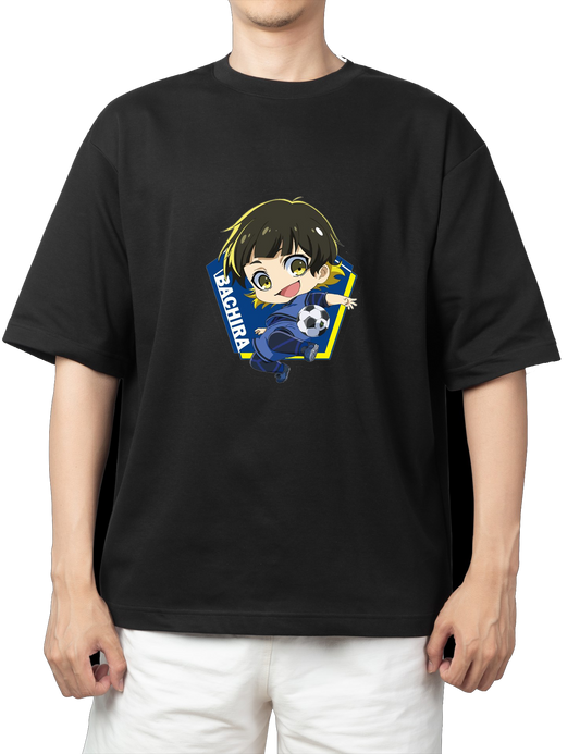 blue lock t- shirt One Size Black 4