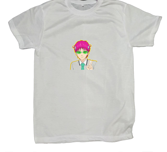 The Disastrous Life of Saiki K t- shirt fat White 4