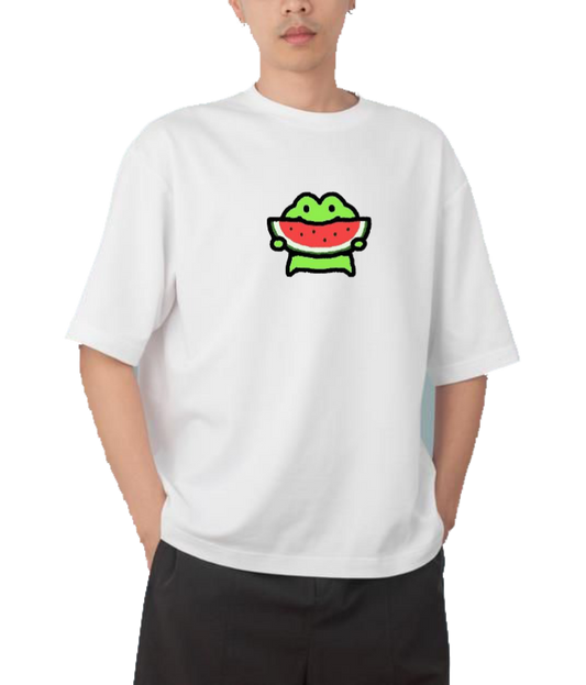 Frog One Size t- shirt White 4
