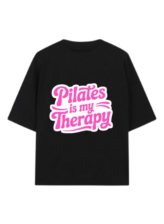 workout gym pilates One Size t- shirt Black Back 4