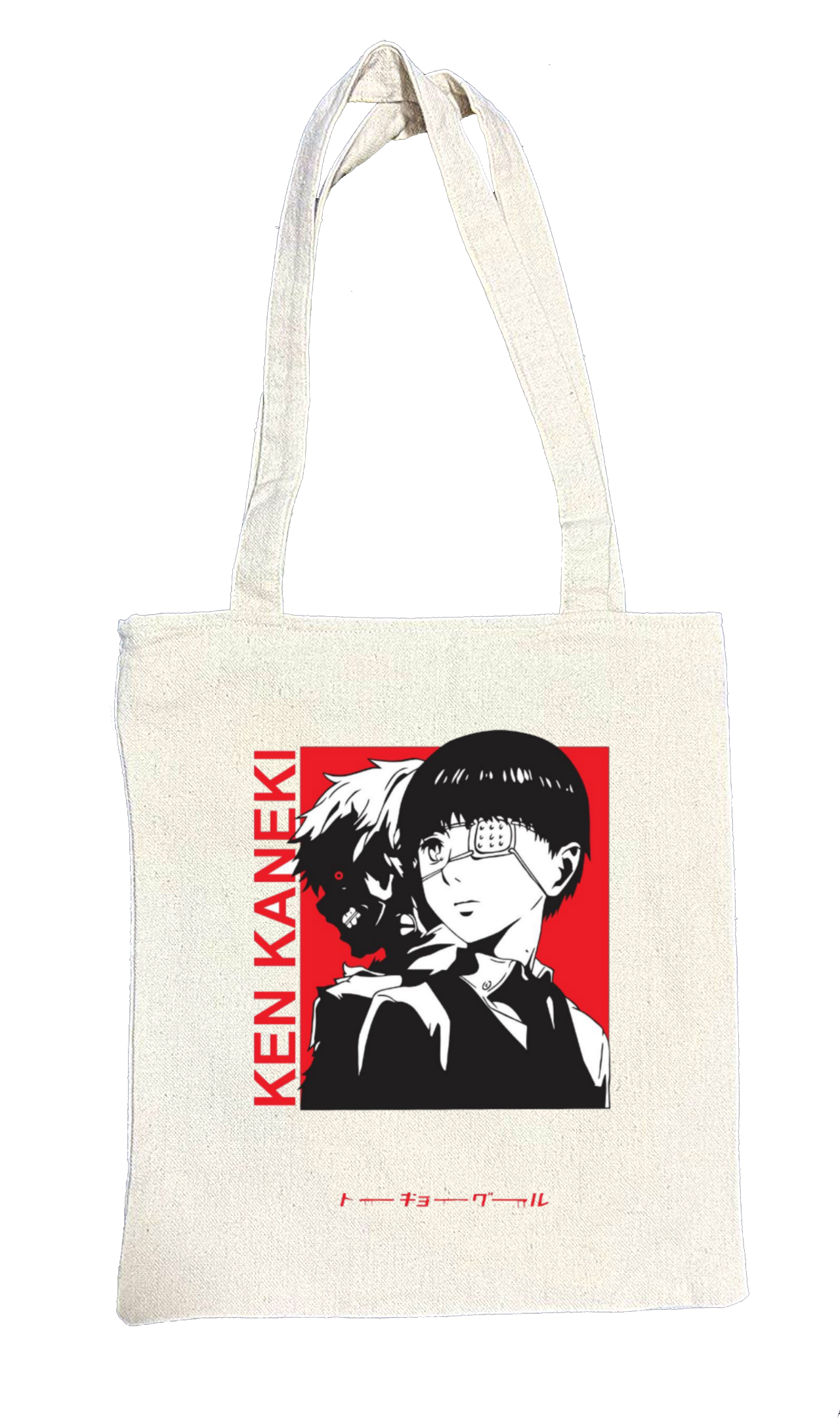 Tokyo ghoul tote bag beige 4