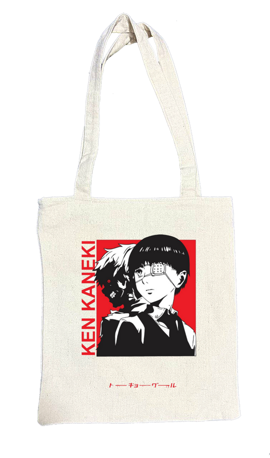 Tokyo ghoul tote bag beige 4