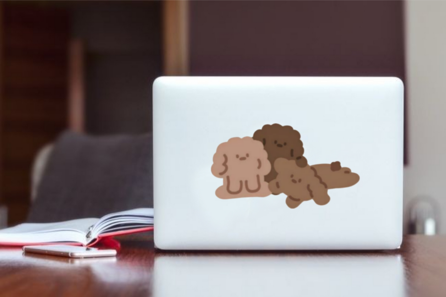 bear Laptop Sticker 4
