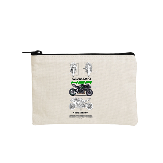 MOTOR CYCLE wallet pencil case Beige 4