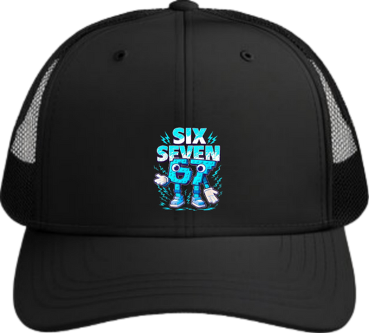 67 designs Baseball cap Black 4