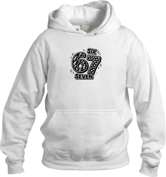 designs 67 Oversize Hoodie White 4