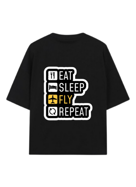 travel travellar t- shirt Black Back 4