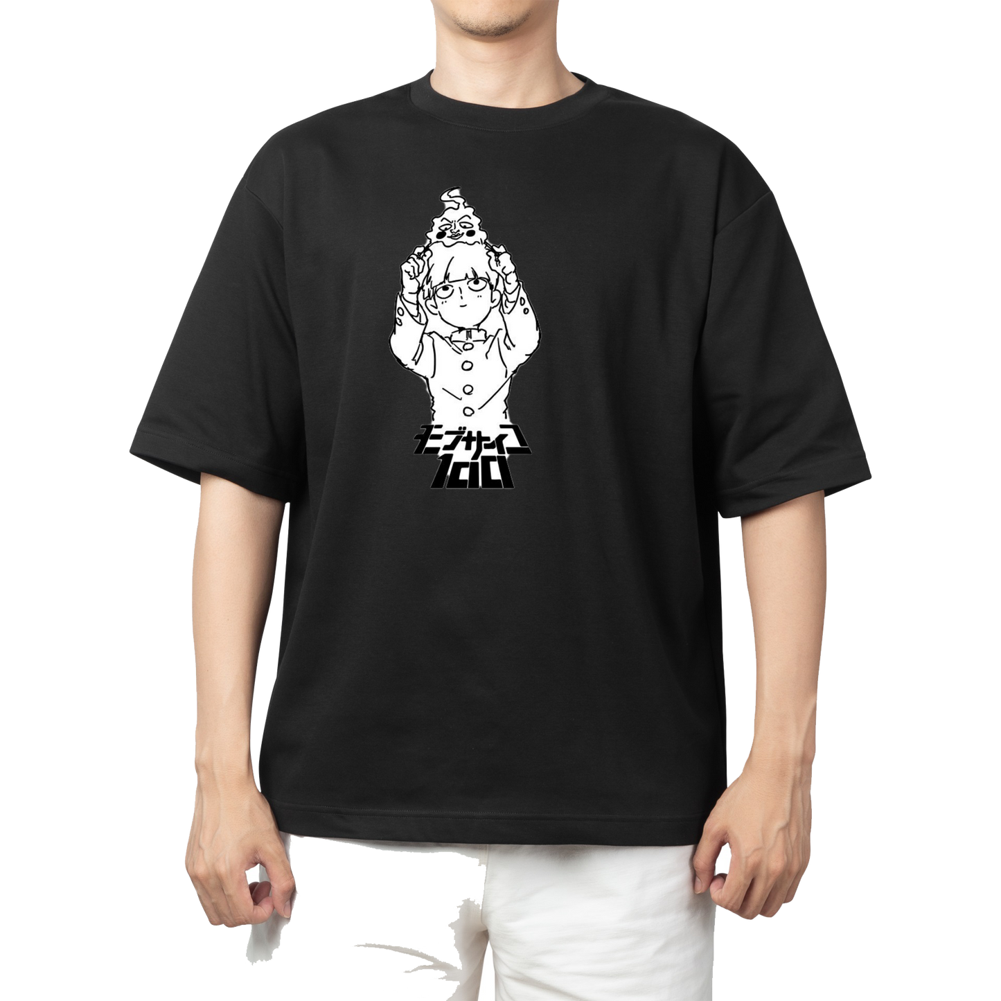 Mob Psycho 100 t- shirt One Size Black 4