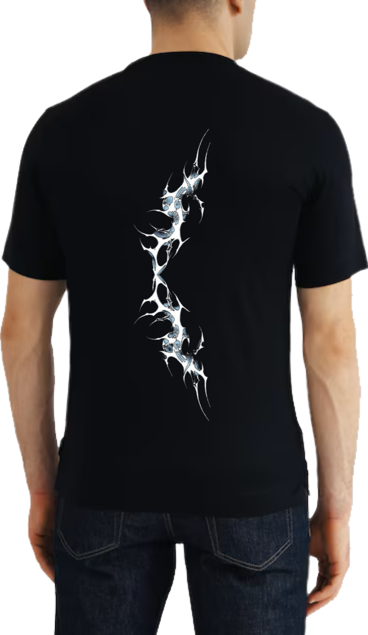 Goth  t- shirt  Black Back 4