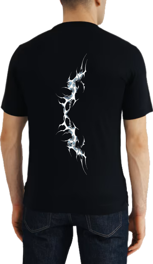 Goth  t- shirt  Black Back 4