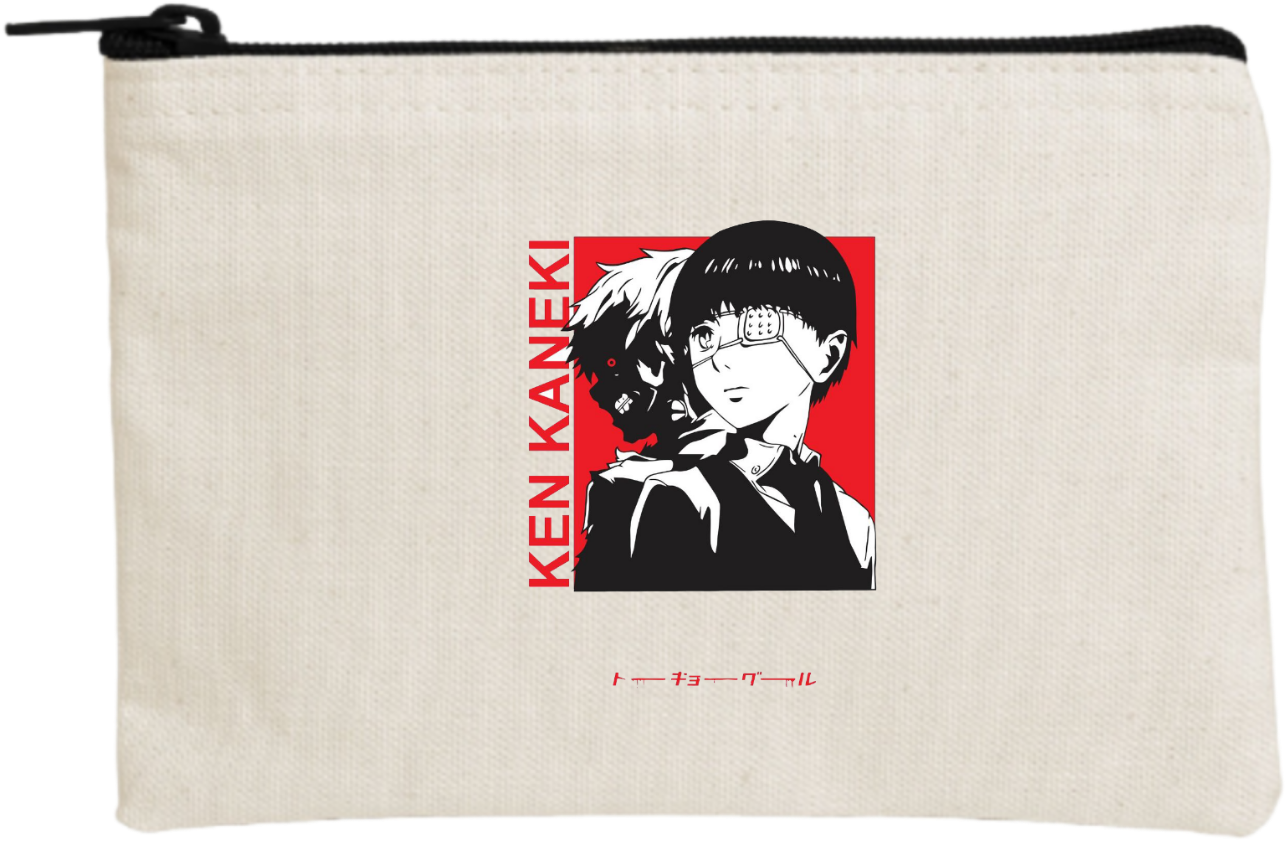 Tokyo ghoul wallet pencil case Beige 4