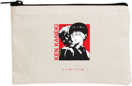 Tokyo ghoul wallet pencil case Beige 4