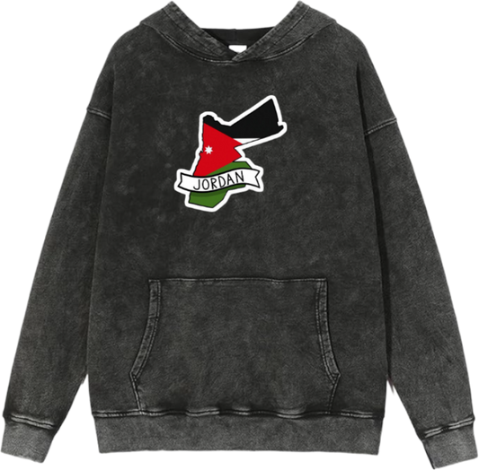 Jordan Oversize  Hoodie Washed gray 4