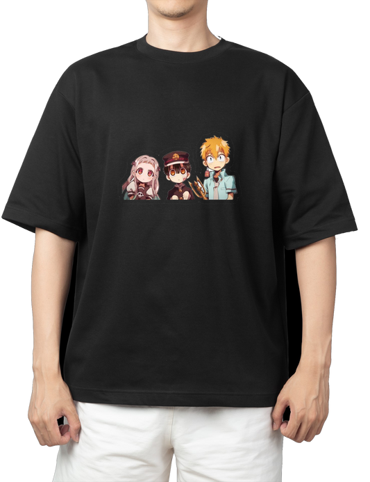 Hanako-kun t- shirt One Size Black 4