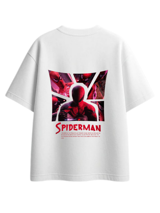 Spiderman t- shirt One Size White Back 4