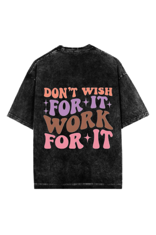 workout gym pilates One Size t- shirt Washed Back 4