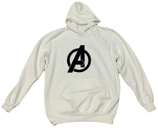Marvel One Size hoodie White 4