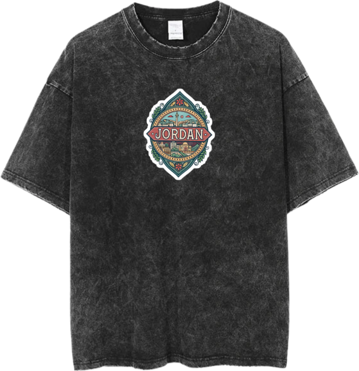 Jordan One Size t- shirt Washed 4