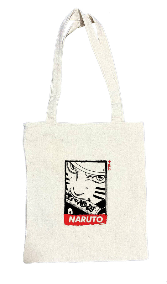 Naruto Shippuden tote bag beige 4
