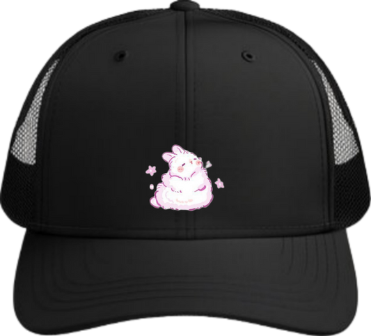 bunny Baseball cap Black 4