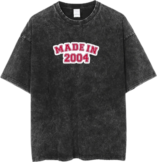 age t- shirt Washed 2004