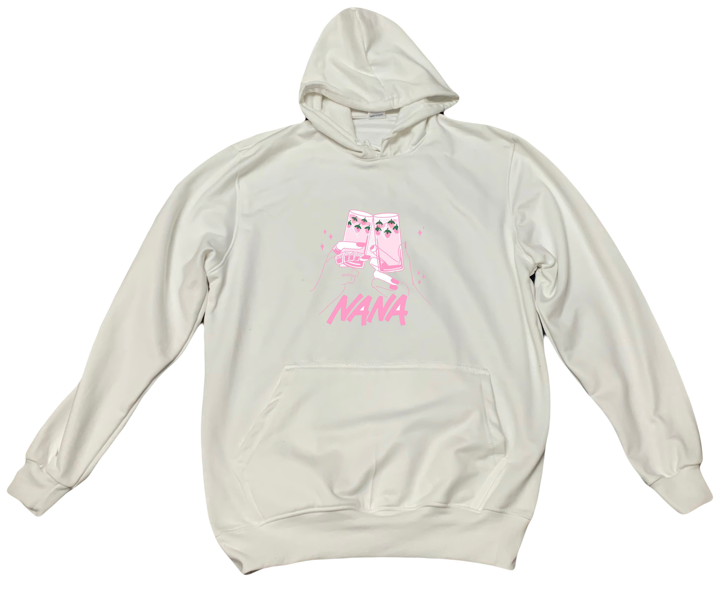 Nana One Size hoodie White 4