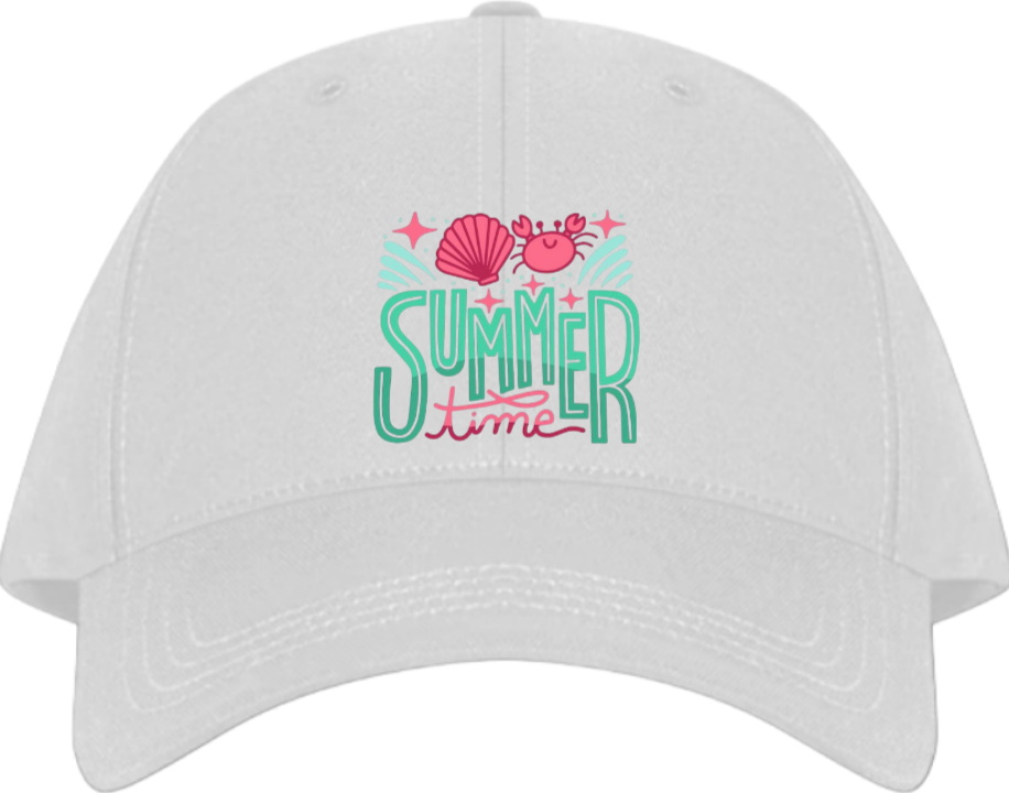 Summer Vibes Baseball cap White 4