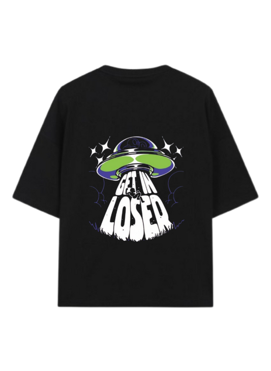 aliens One Size t- shirt Black Back 4