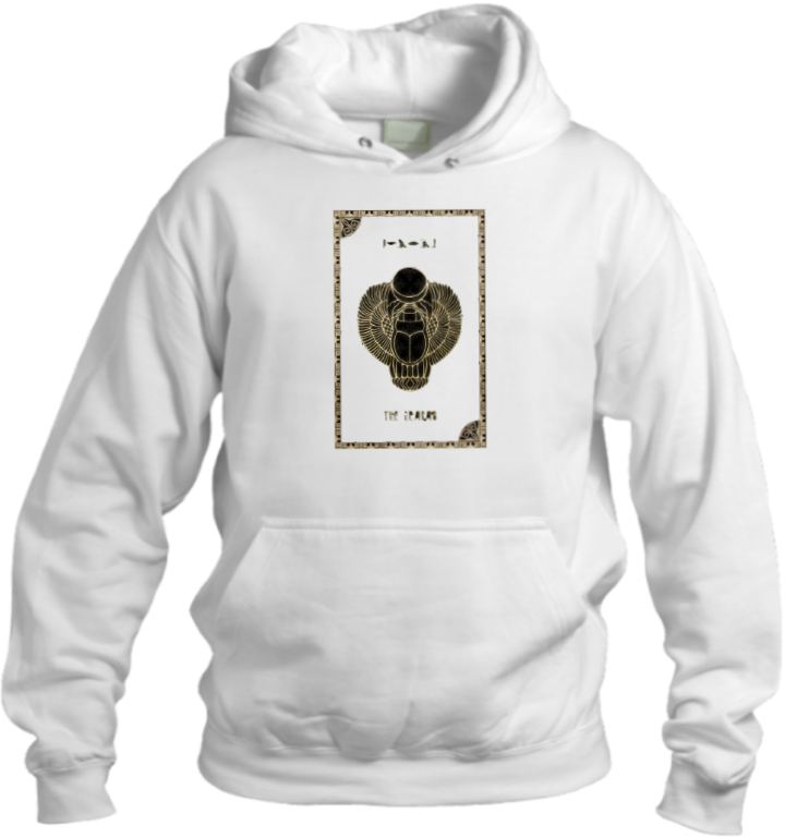 Egypt Over Size hoodie White 4