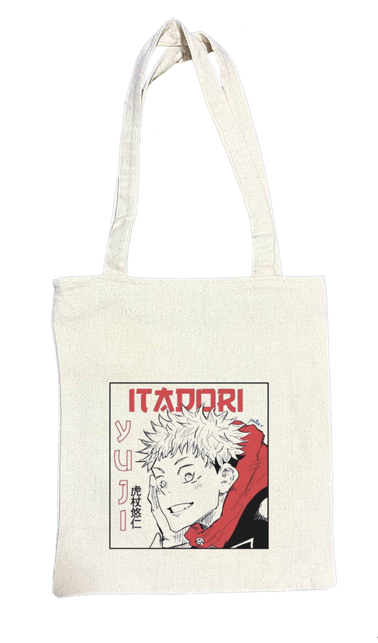 jujutsu kaisen GOJO  tote bag biege 4