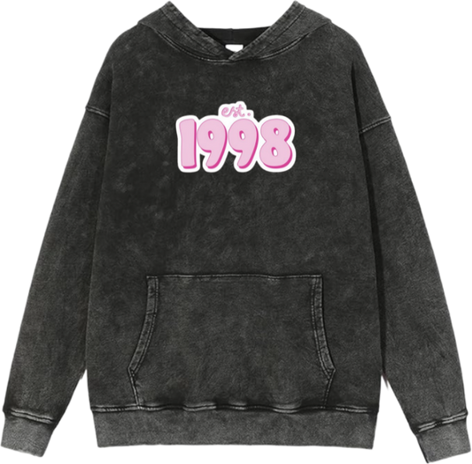 age Oversize  Hoodie Washed gray 1998