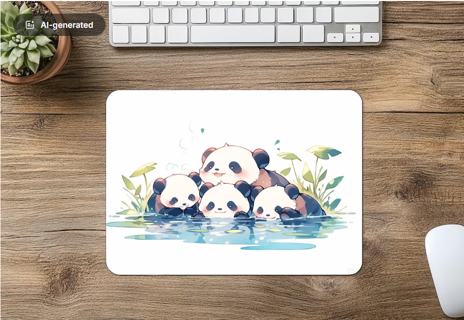 Mouse Pad Panda 1