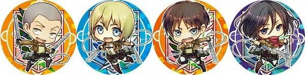 Attack on Titan brooch 5