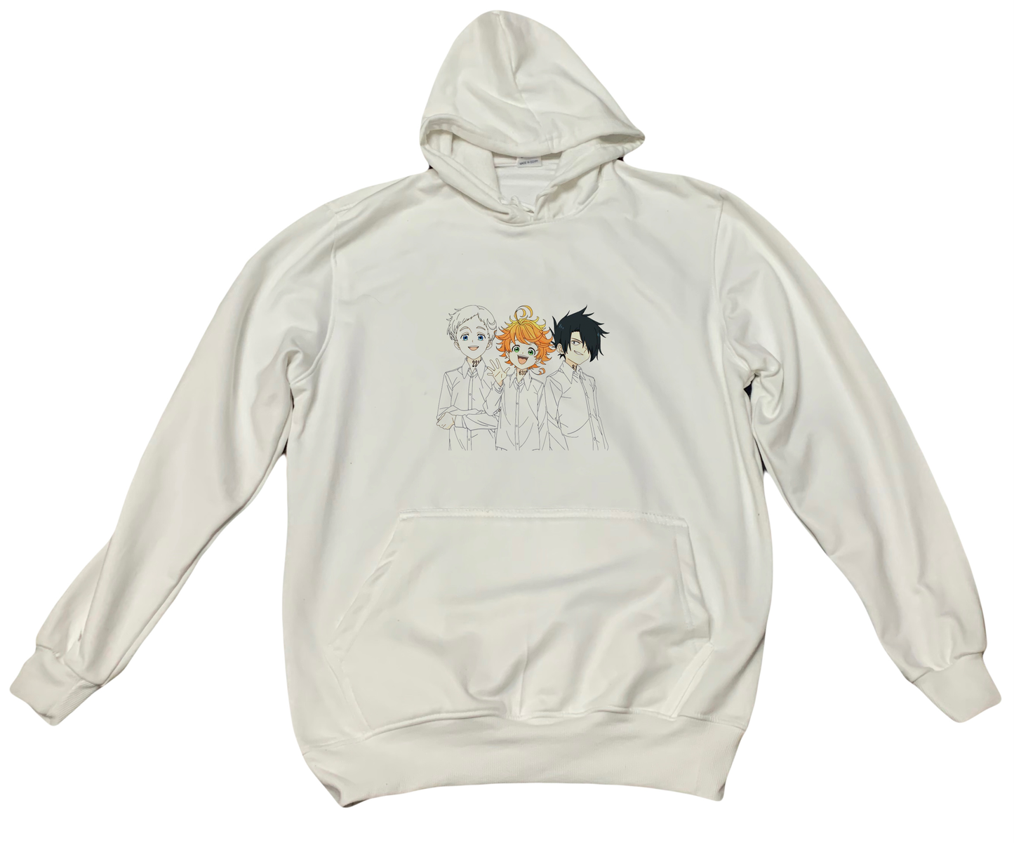 Neverland One Size hoodie White 4