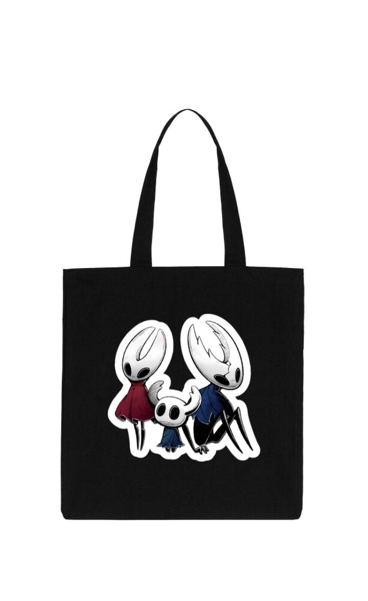 Hollow Knight tote bag Black 4