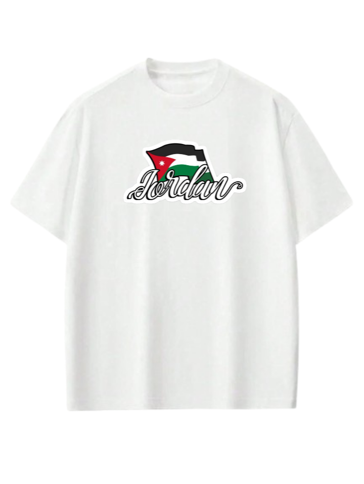 Jordan t- shirt Oversize White  4