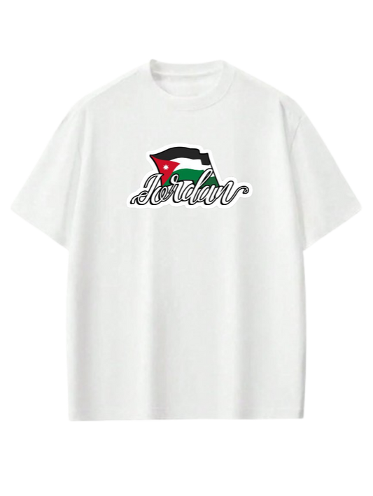Jordan t- shirt Oversize White  4
