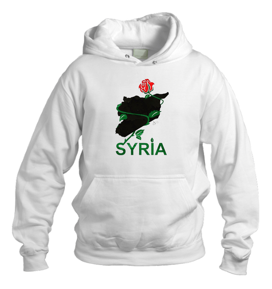 Syria One Size hoodie White 4