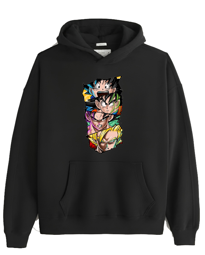 Dragon Ball One Size hoodie Black 4