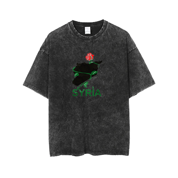 Syria t- shirt One Size Washed 4