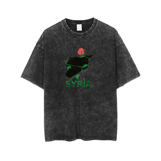 Syria t- shirt One Size Washed 4