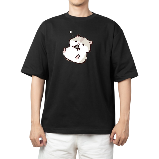 hamster One Size t- shirt Black 4