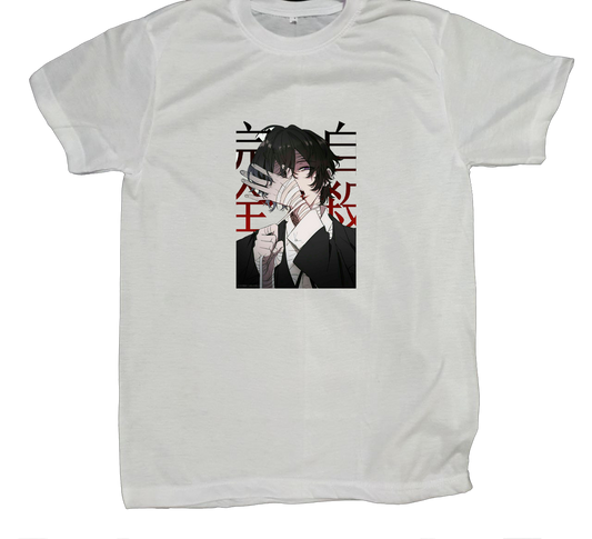 Bungo Stray Dogs t- shirt fat White 4