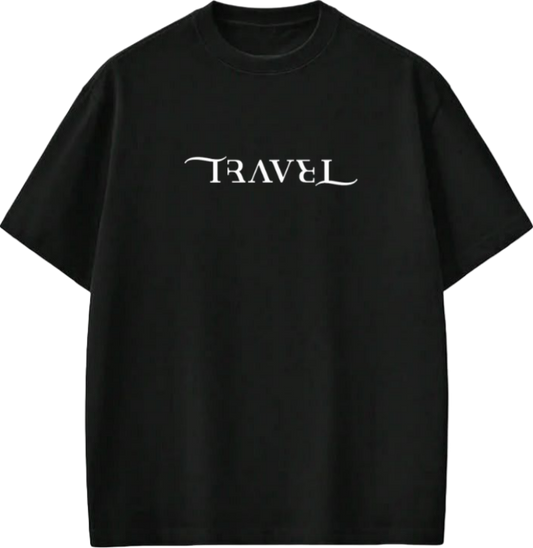 travel travellar t- shirt Black 10