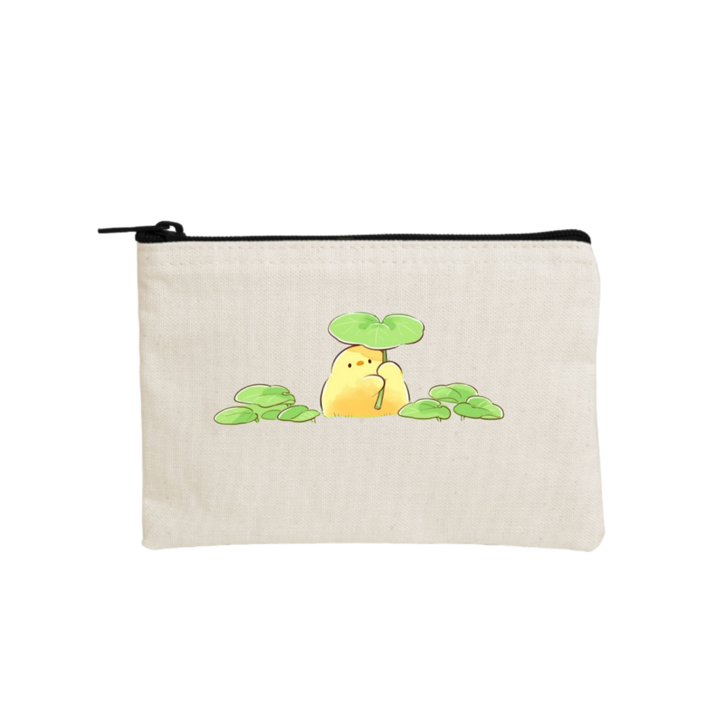 duck wallet pencil case Beige 4