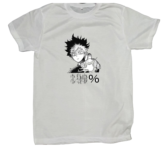 Mob Psycho 100 t- shirt fat White 4