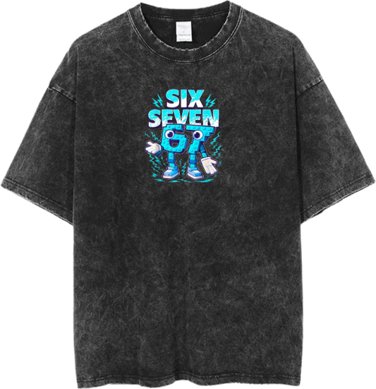 67 designs One Size t- shirt Washed 4