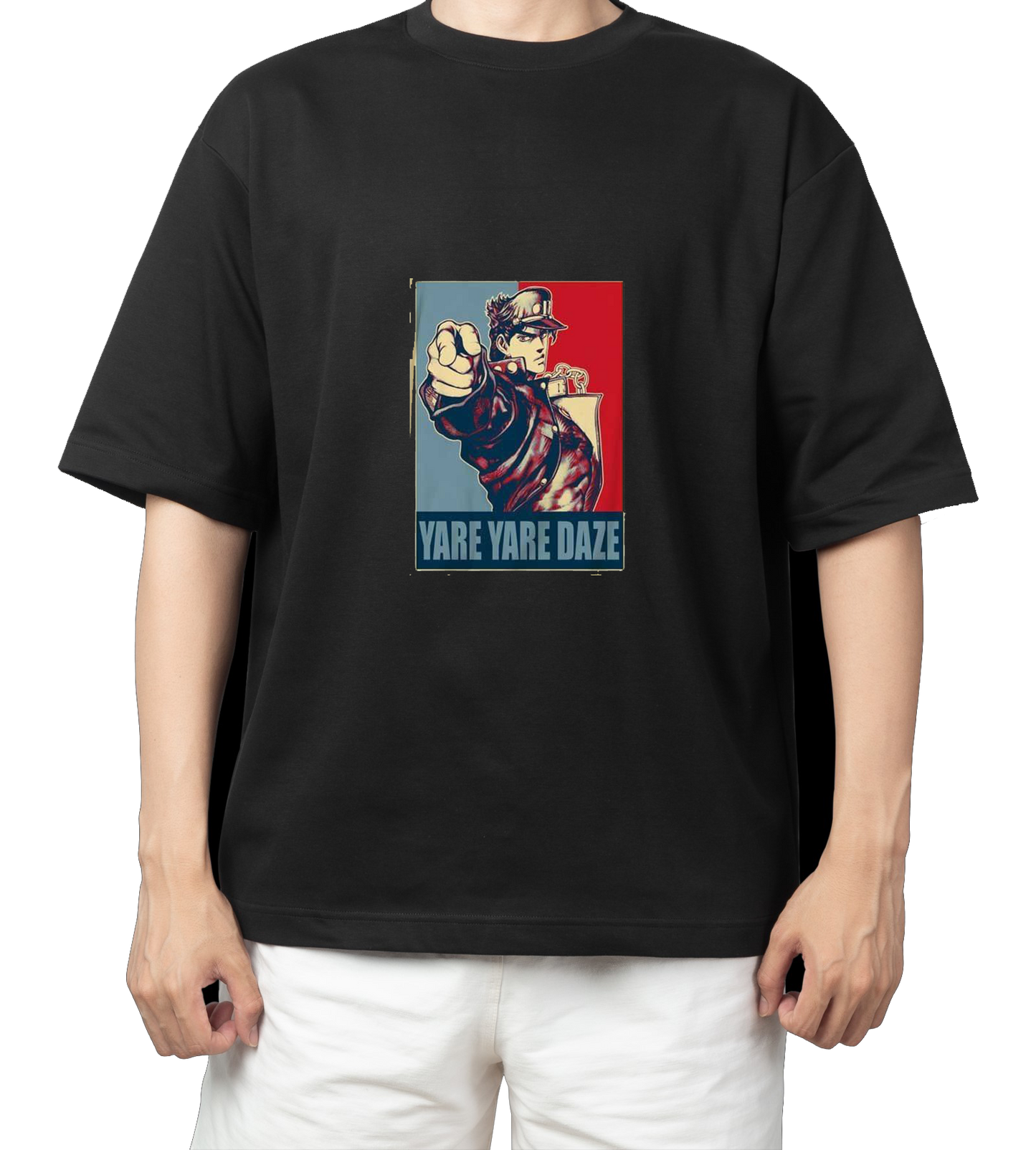 JoJo's Bizarre Adventure t- shirt One Size Black 4