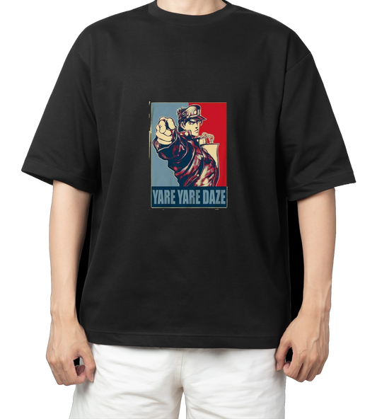 JoJo's Bizarre Adventure t- shirt One Size Black 4